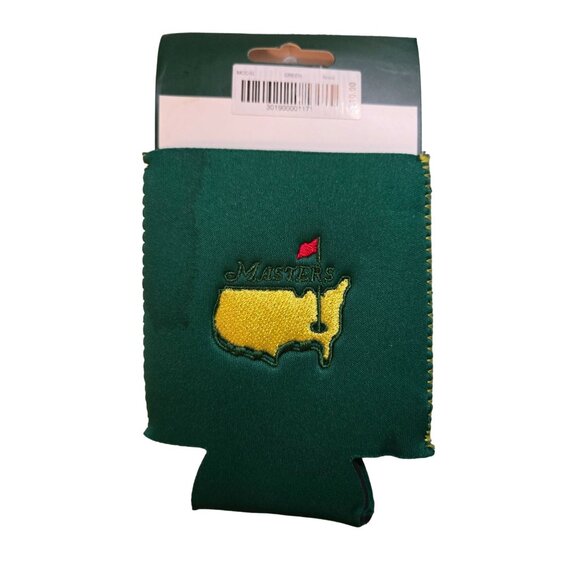 2024 Masters Tournament Green Can Coolers Set of 2 Augusta National Golf Koozie - Picture 1 of 2